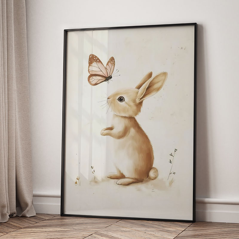 Bear Rabbit Fox Deer Squirrel  - Baby Nursery Modern review and price