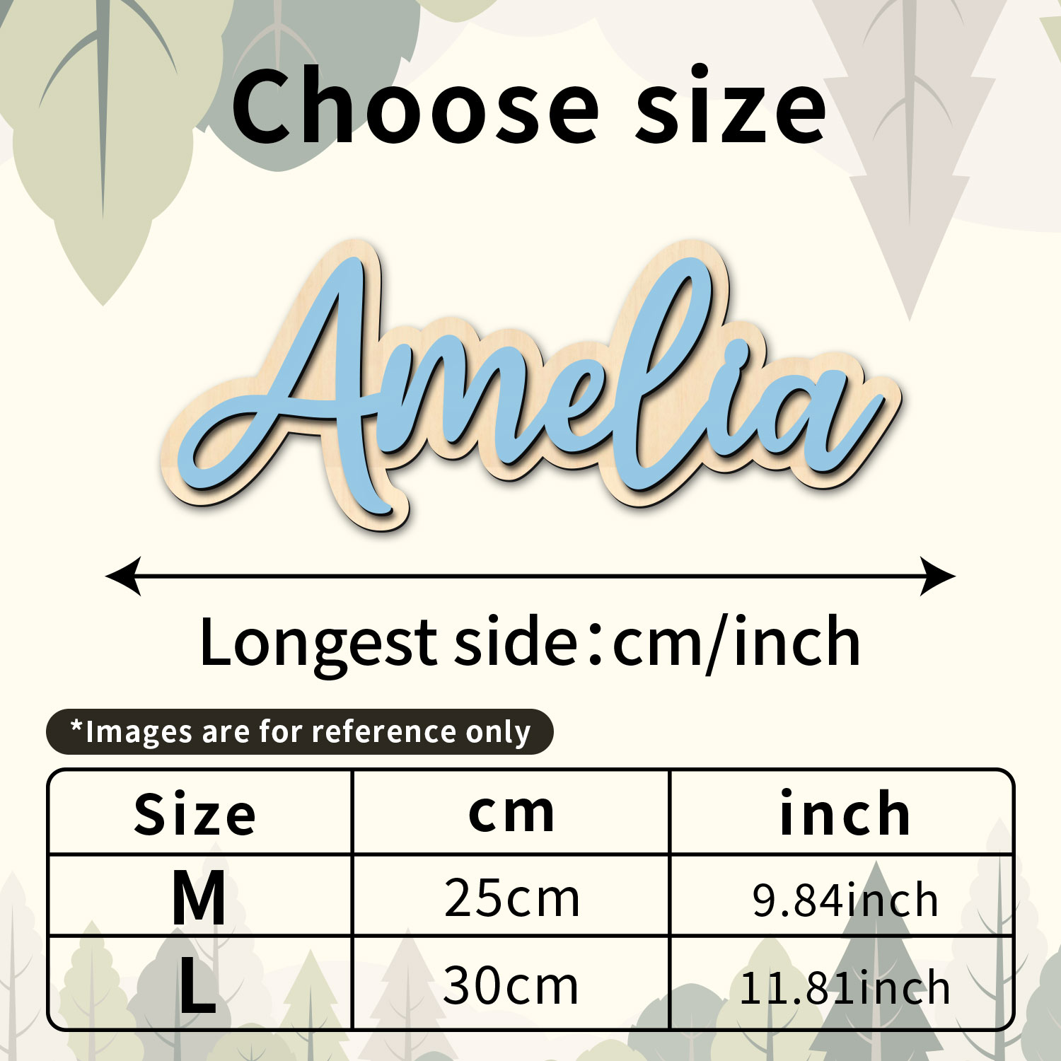 1pc Customized Wooden Name Dec - Baby Nursery Ornaments review and price