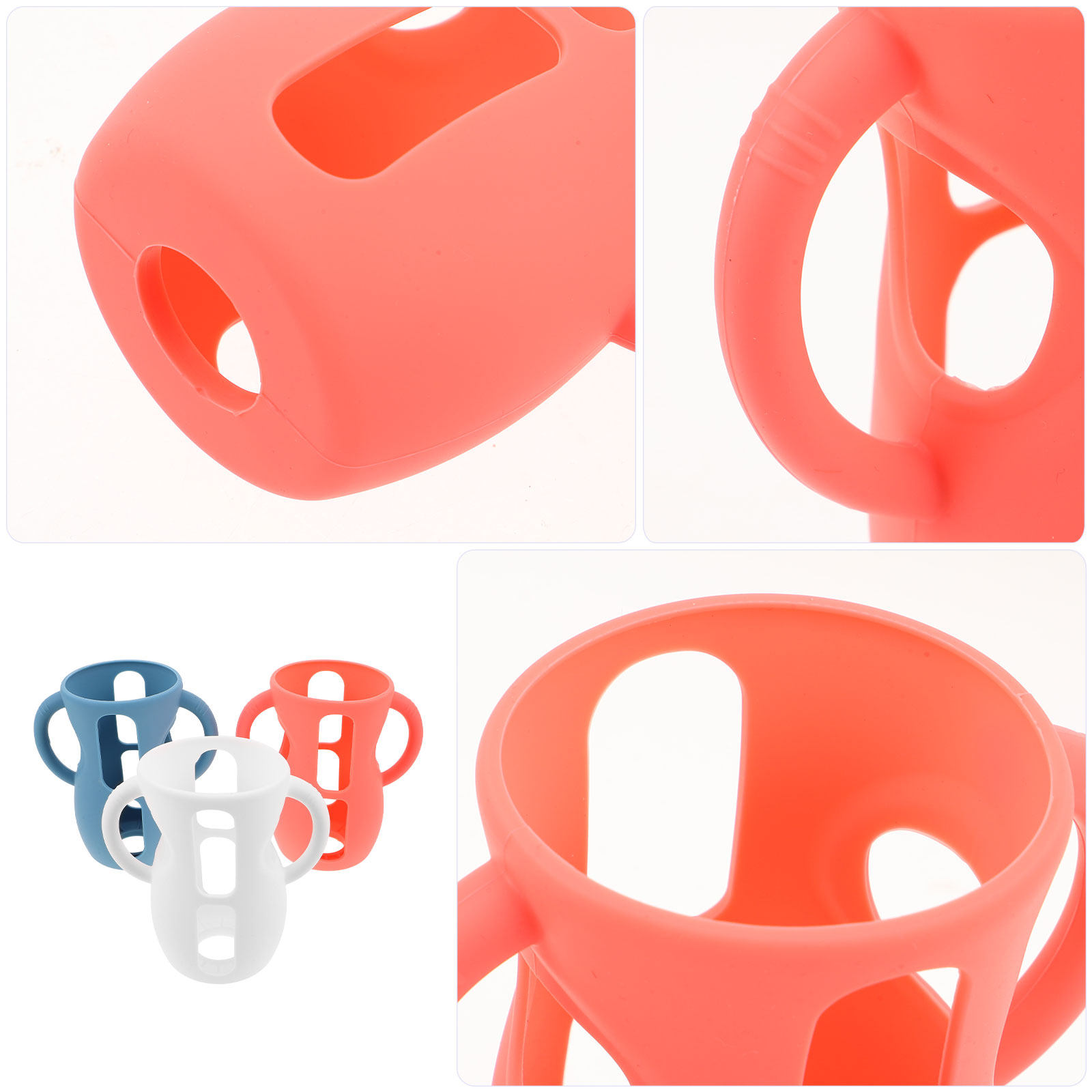 3Pcs Baby Bottle Sleeves Silic - Baby Nursery Nurse review and price