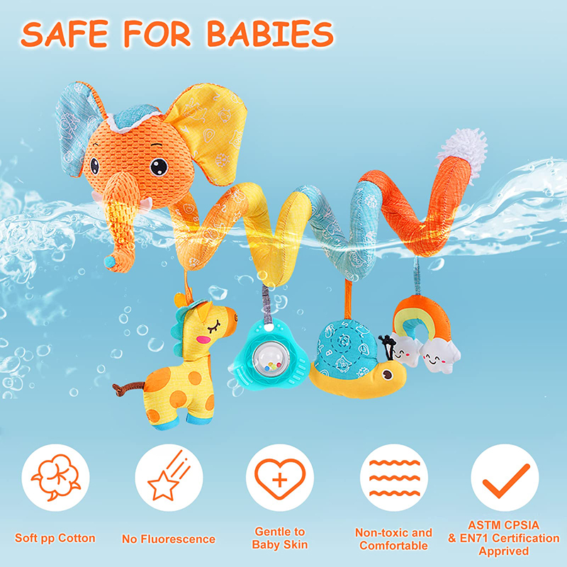 Car Seat Toys Infant Color Ele - Baby Nursery Images review and price