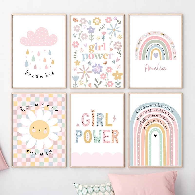 Sun Flower Rainbow Cloud Heart - Baby Nursery Modern review and price